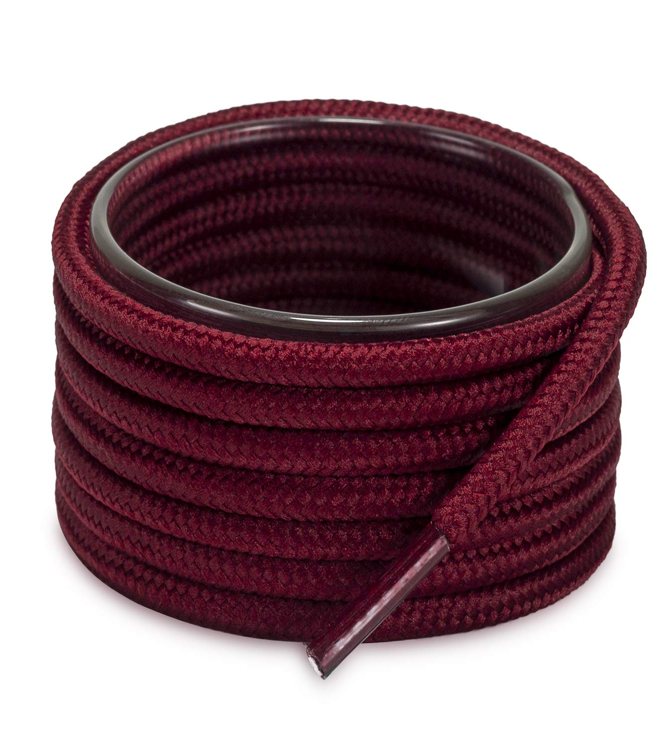 Shoemate Solid Color Round Shoe Laces for Sneakers, Boots and Athletic Shoes, Shoe Strings