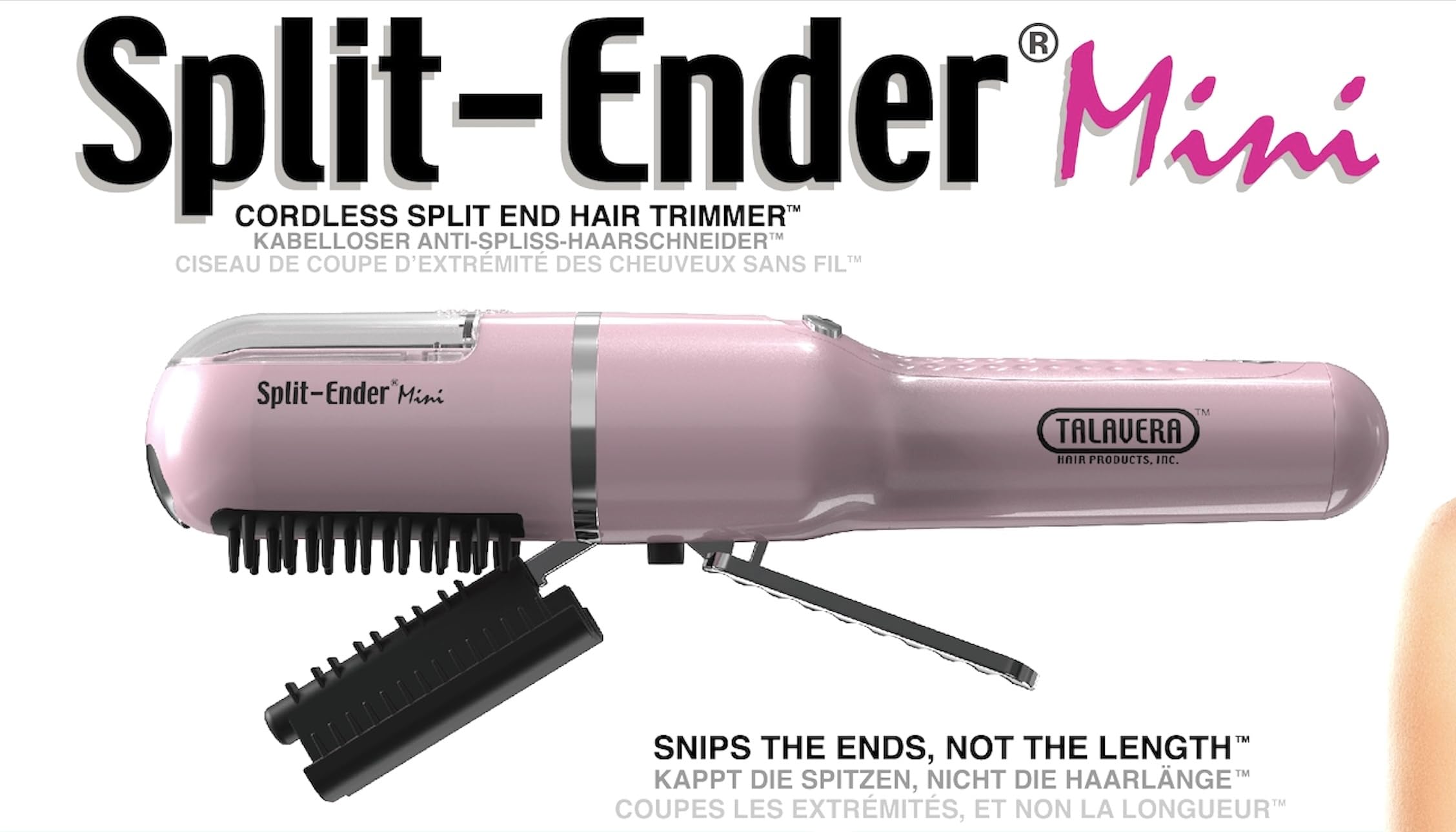 Split Ender Mini - Split End Hair Trimmer, Pink - Image 4