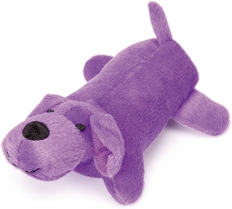 purple dog plush