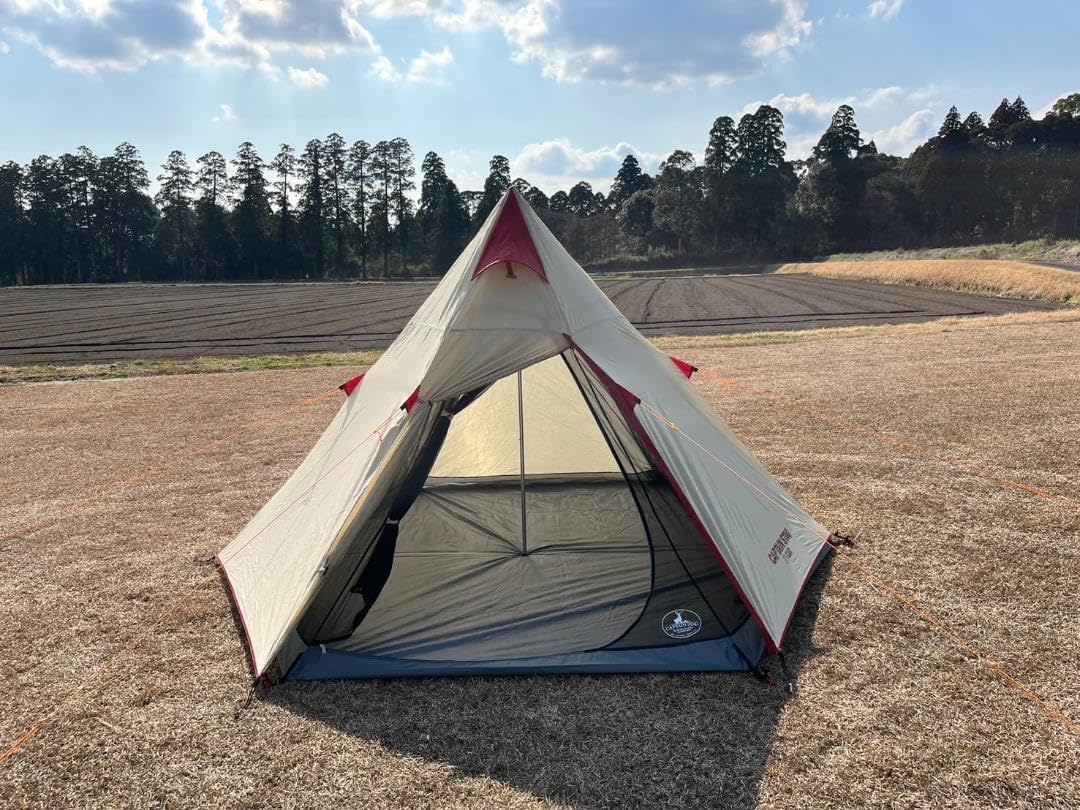 【未使用品】キャプテン スタッグ　アルミワンポールテント Amazon.co.jp: キャプテンスタッグ キャンプ用品 アルミワン