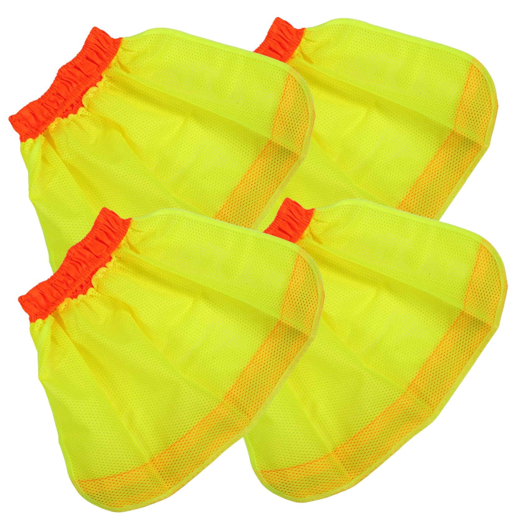 UKCOCO 12stücke Teiliges Atmungsaktiver Reflektierender Sonnenschutz Für Sicherheitshelme Hochsichtbare Mesh-Kopfbedeckung Für Outdoor-aktivitäten Uv-Schutz Für Männer Und Frauen