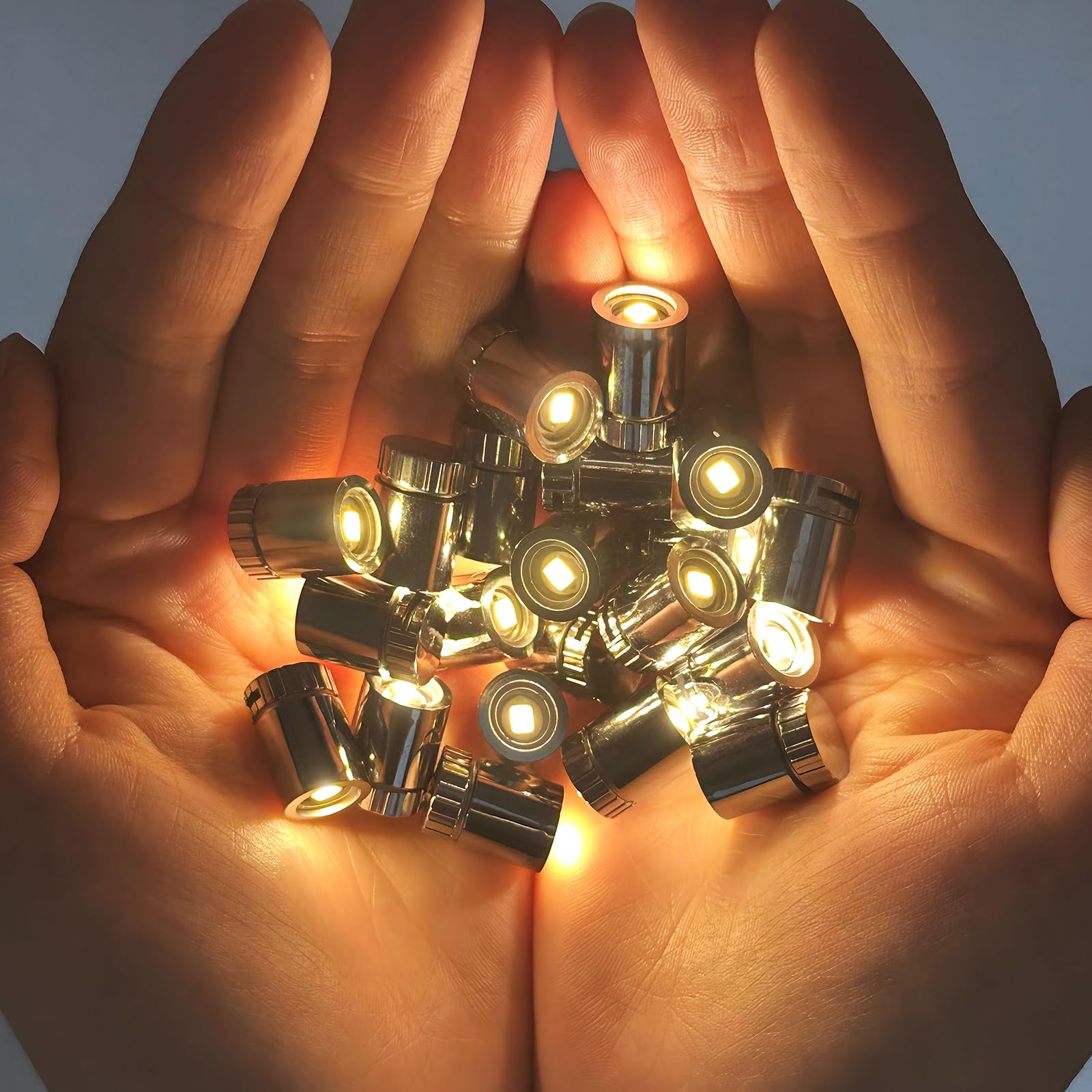 30pcs Miniature Led Lights Small Lights for Hand Craft Warm White LED Balloons Lights for Paper Lanterns Miniature Light for Doll House Toy Decoration - Image 3