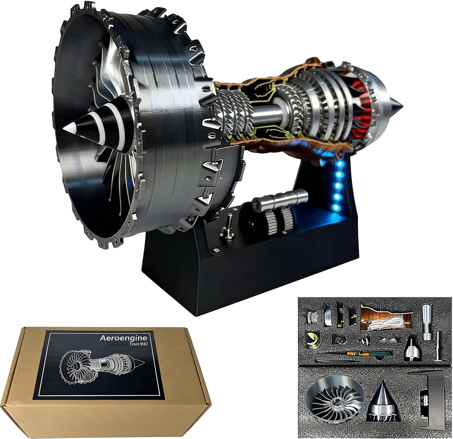 TR900 Modelo de motor turbofán, kit de motor Toyan, modelo de motor de TR900 Modelo de motor turbofán, kit de motor Toyan, modelo de motor de
