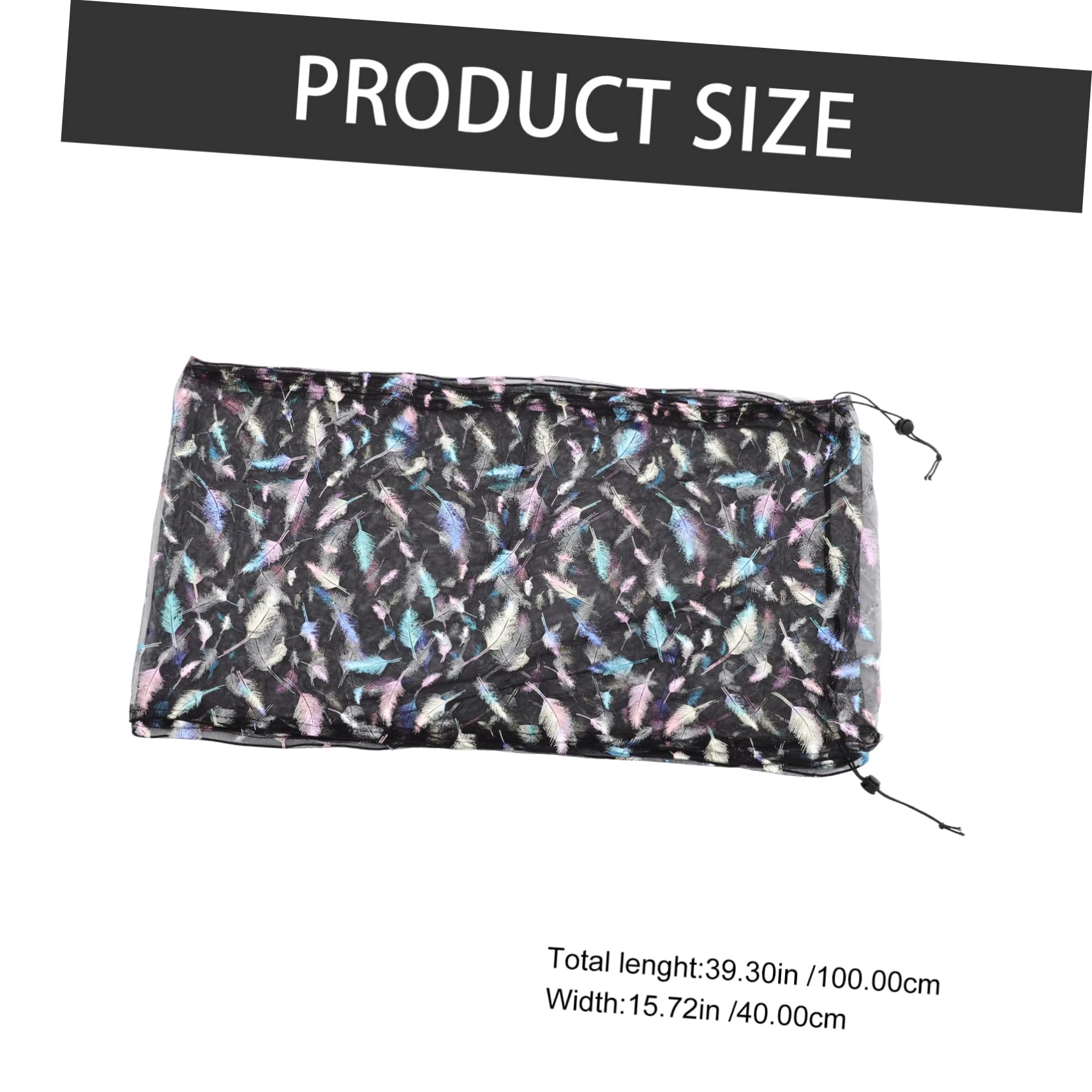 VANZACK 5piezas Cubierta De Jaula De Pájaros De Malla Elástica para Protección Diseño Multipropósito Evita El Polvo y Reduce Distracciones Alta Resistencia De Circunferencia
