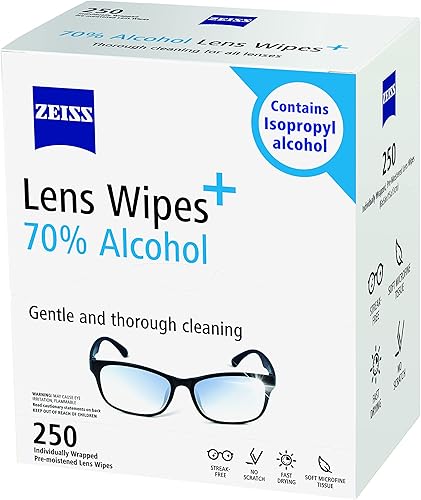 Miniatura 9 de ZEISS - Toallitas de limpieza prehumedecidas para lentes, 600 unidades