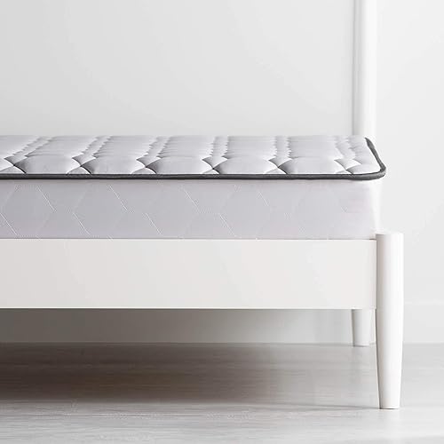 Miniatura 3 de Brighton Colchón de resortes interiores de 7 pulgadas, bobinas templadas duraderas, espumas certificadas CertiPur-US, Cal King