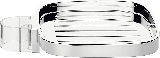 Porte-savon réglable pour barres de douche 18/22/25 mm, Chromé - Hansgrohe