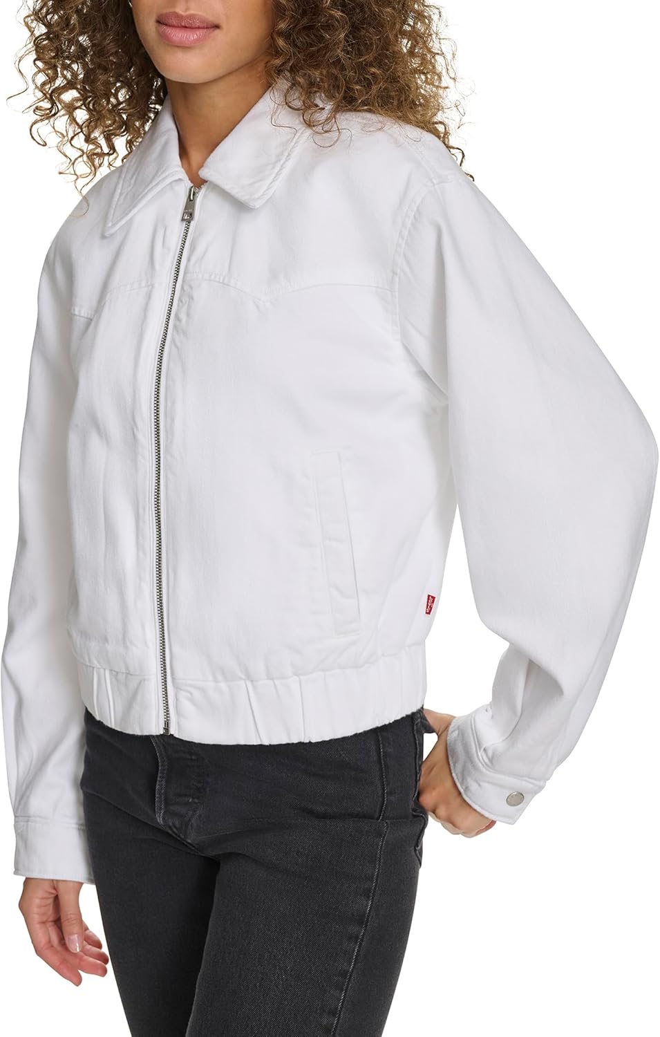 Levi's Women's Western Denim Bomber - Image 3