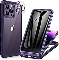 Vista 28 de CENHUFO Funda de privacidad para iPhone SE 2022 3ª / iPhone SE 2020 2ª / iPhone 8/7, funda de cuerpo completo con protector de pantalla de vidrio