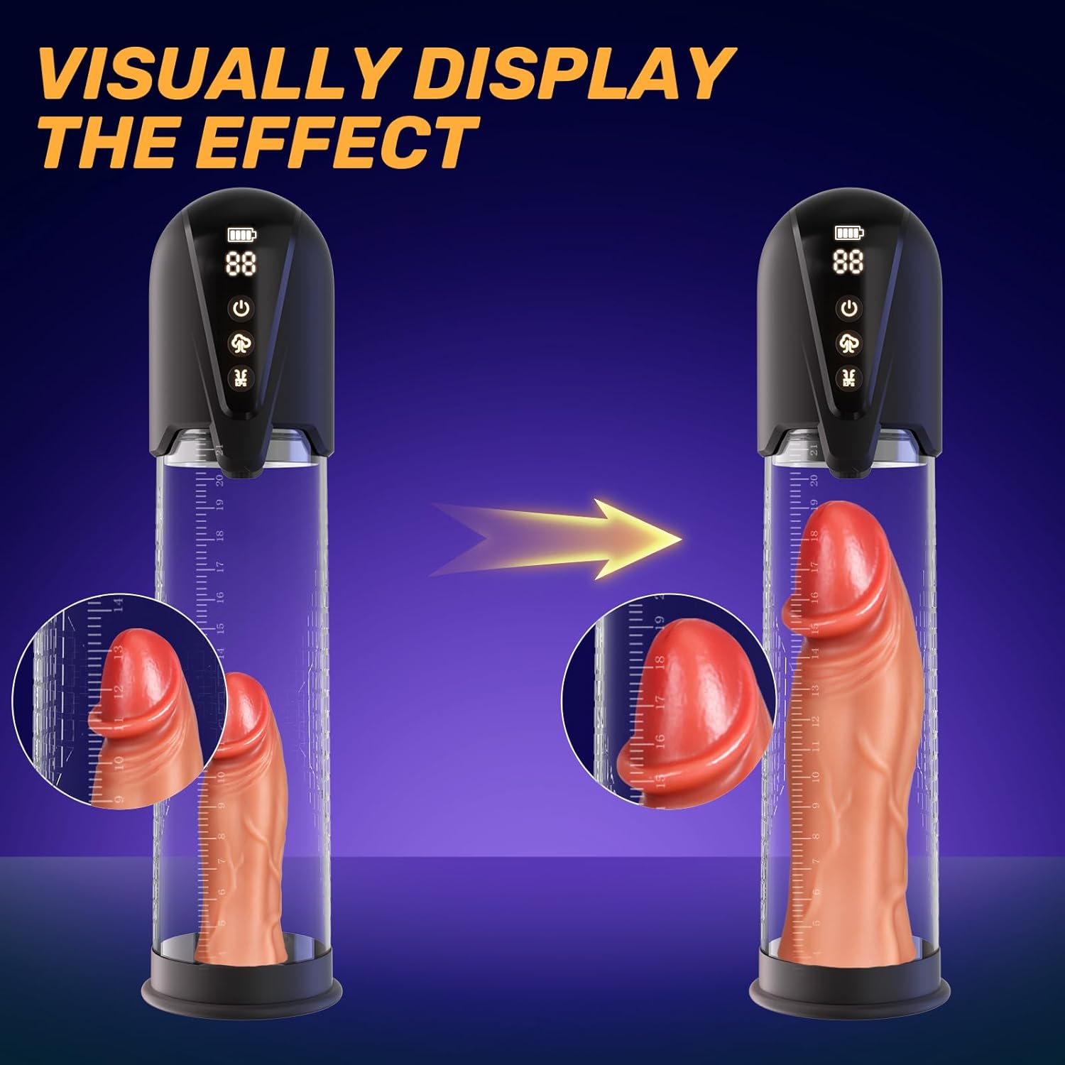 Juguetes Xeso Male Mastusbafor - 6 Speed Vaccum Sucking & 3 Adjustable Pumping Pressure, Automatic Pocket Puzzy for Men, Waterproof Male Adult Toys Y825