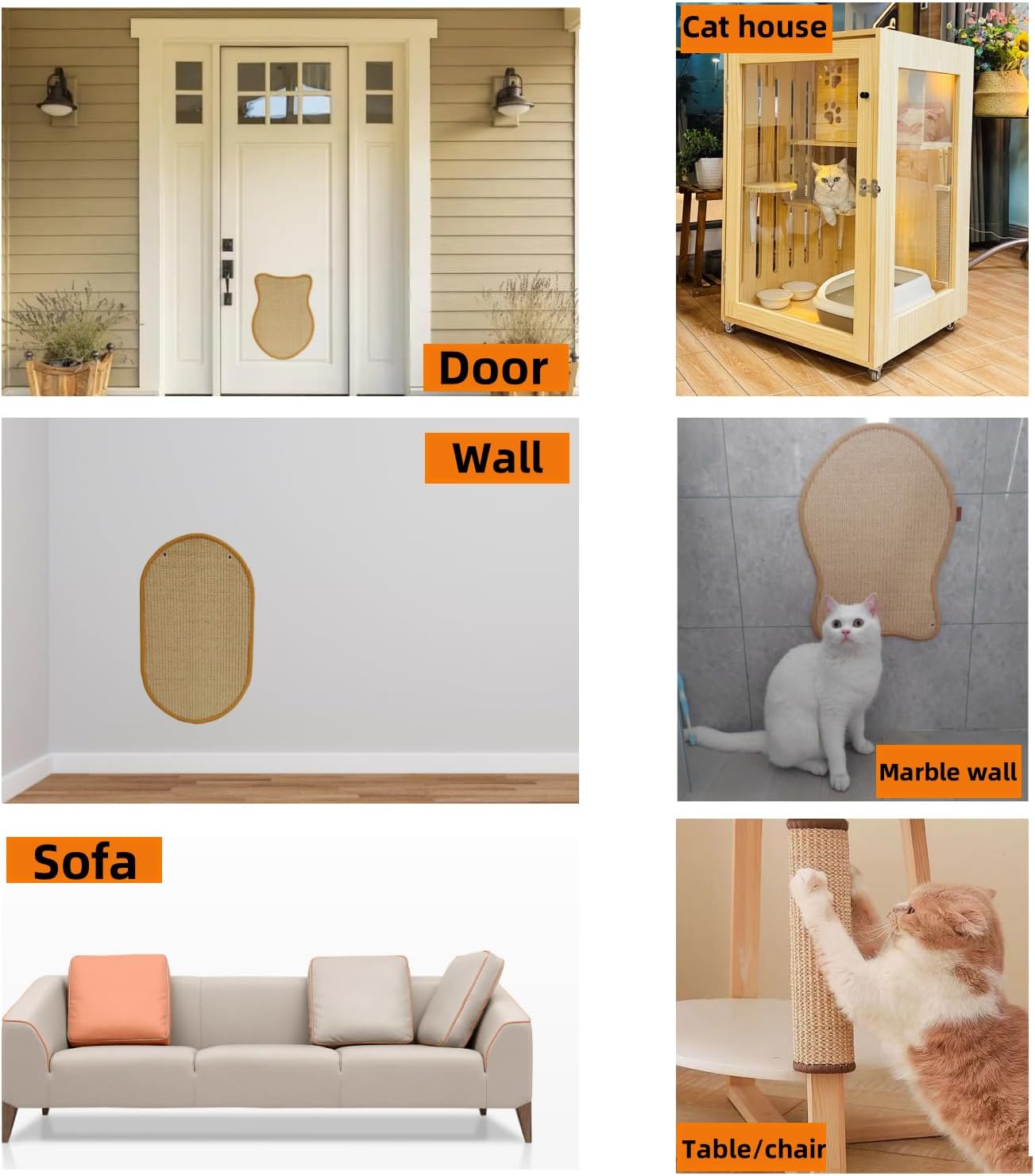 review Cat Scratching Pads (12 * 20 inchs)