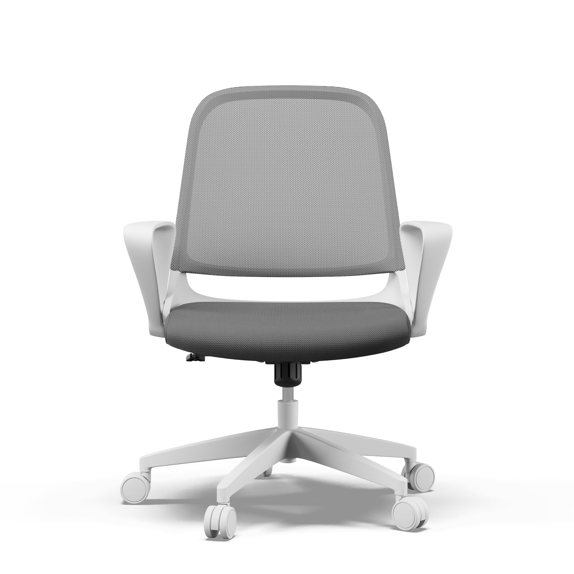 SENSE7 krzesło biurowe Sopty z funkcją przechylania, fotel biurowy z regulowanymi podłokietnikami, ergonomiczne krzesło komputerowe z oddychającą siatką, krzesło do biurka do 130 kg, z regulacją
