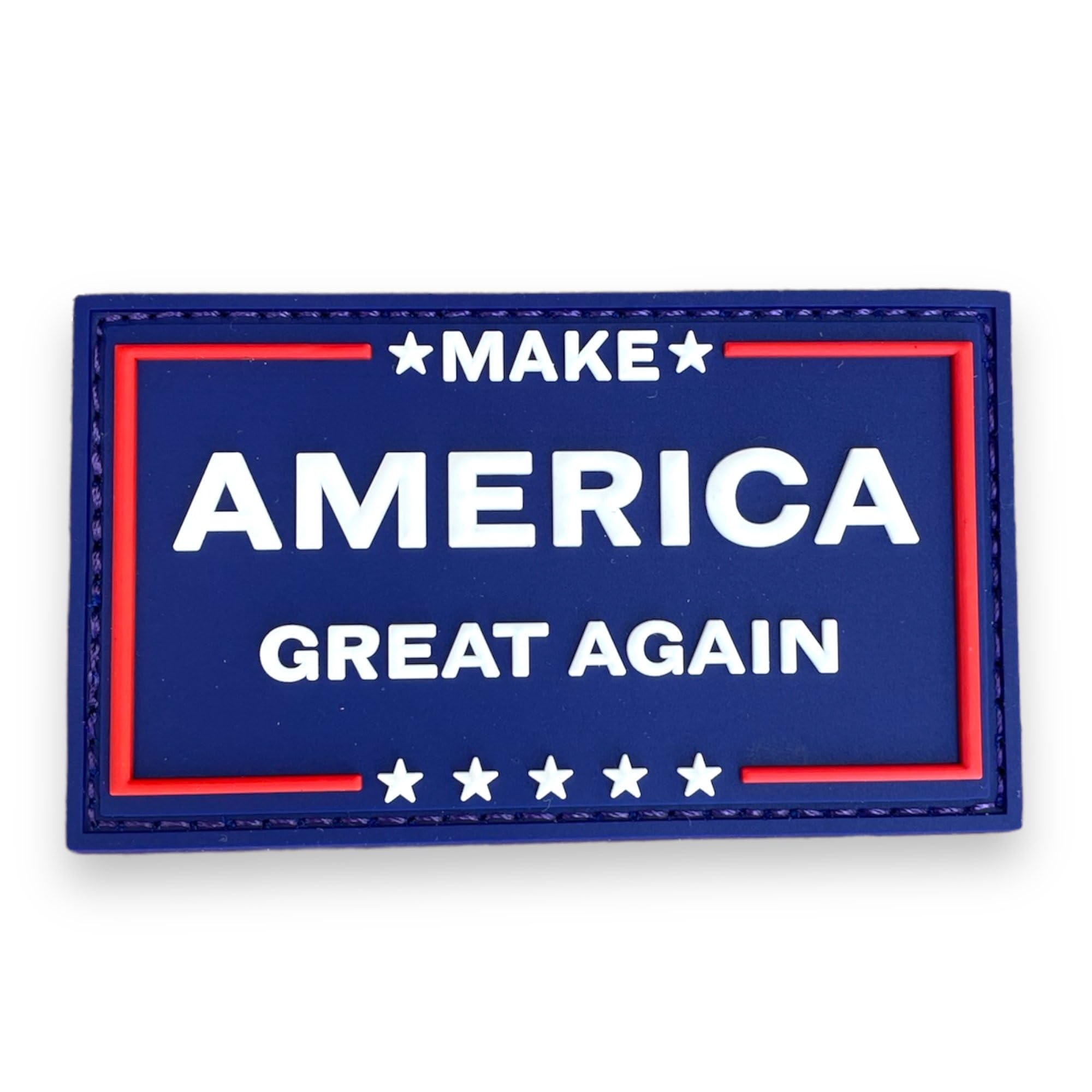 America Patch Military Tactical Morale Patch - Funny Tactical Patches, PVC Rubber Hook & Loop Fastener, Patches for Backpacks, Military Uniforms, Jeans, Jackets