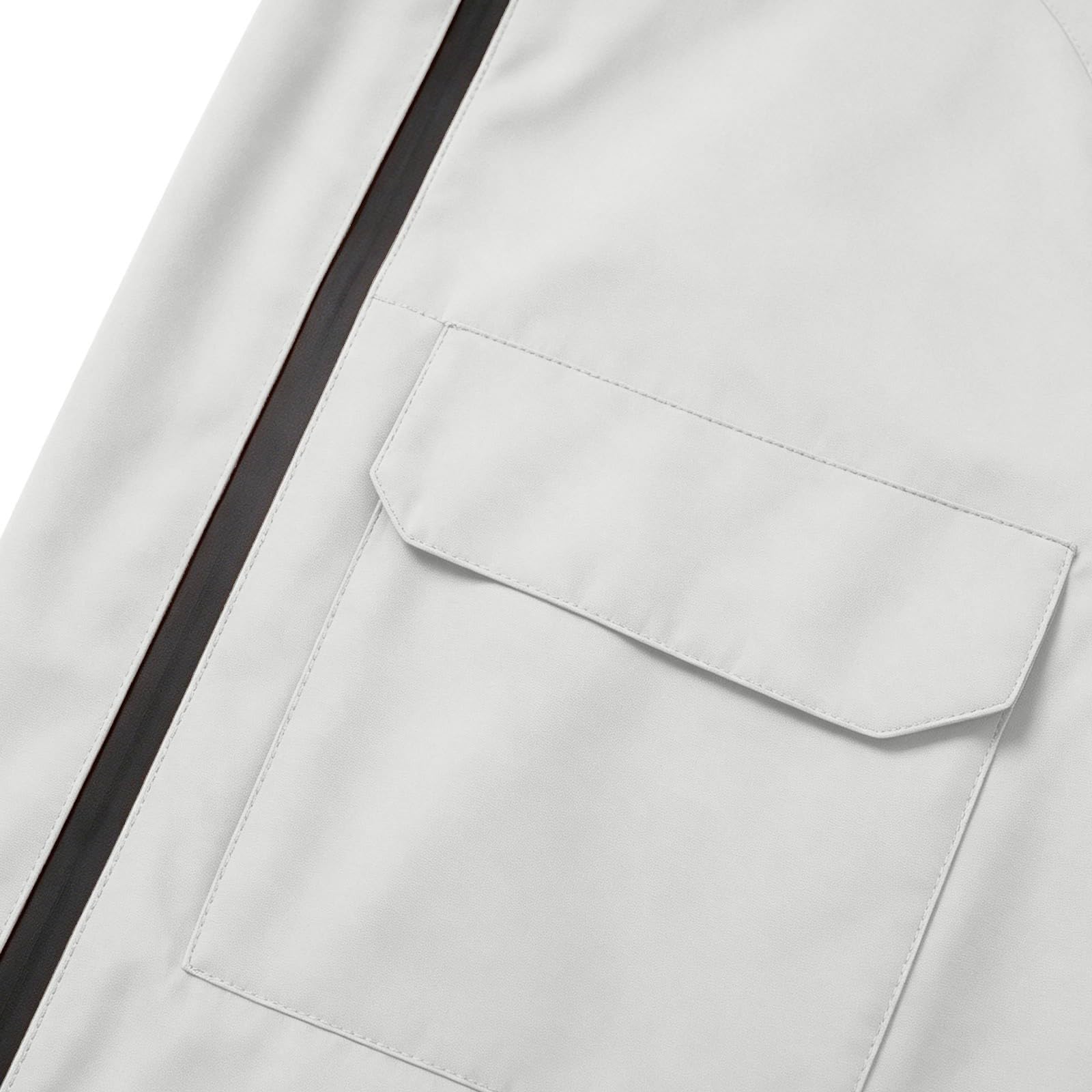Giacca sportiva da uomo impermeabile con cappuccio