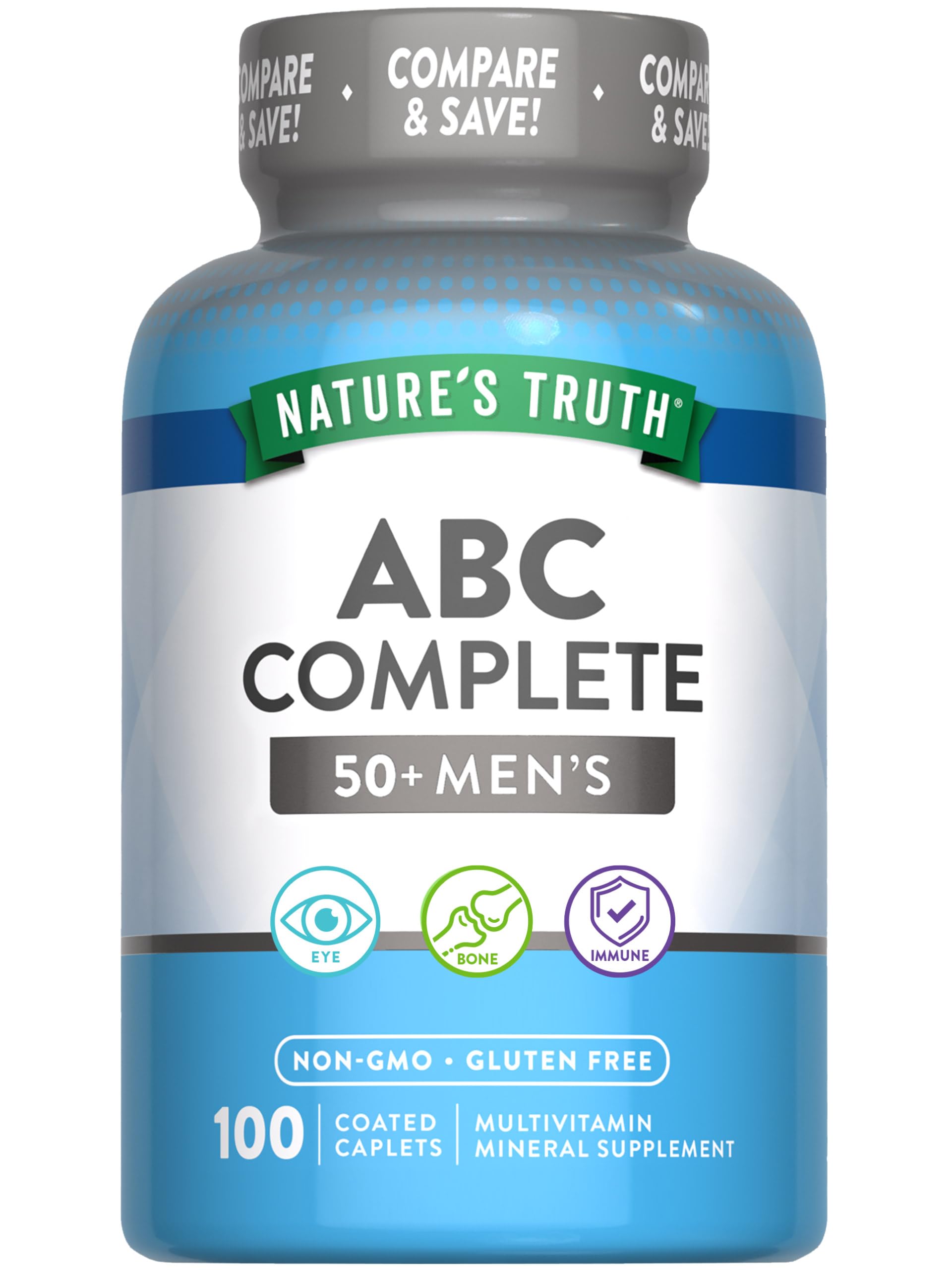 Nature's Truth Men's 50+ Multivitamin | 100 Count