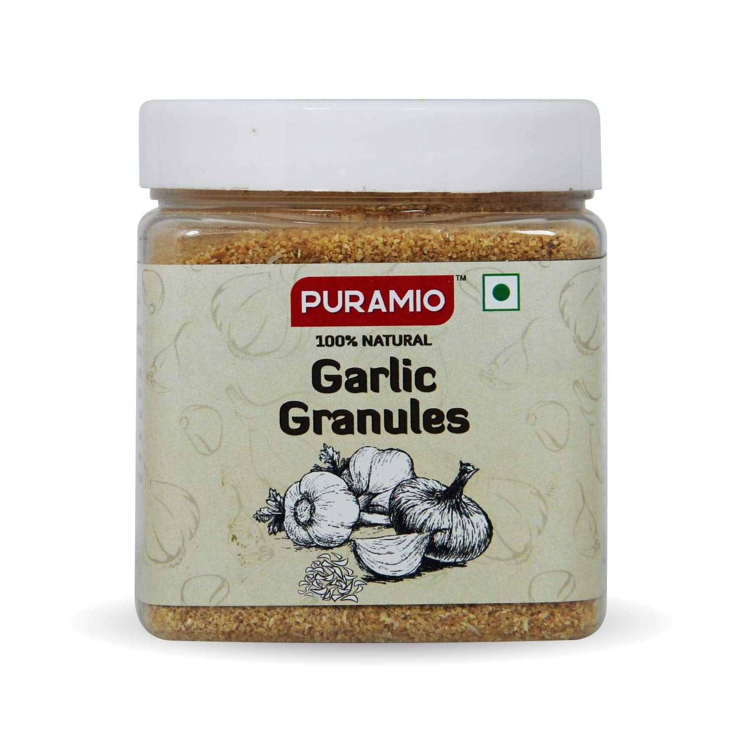 Puramio Garlic Granules [100 Natural], 350g Amazon.in Grocery
