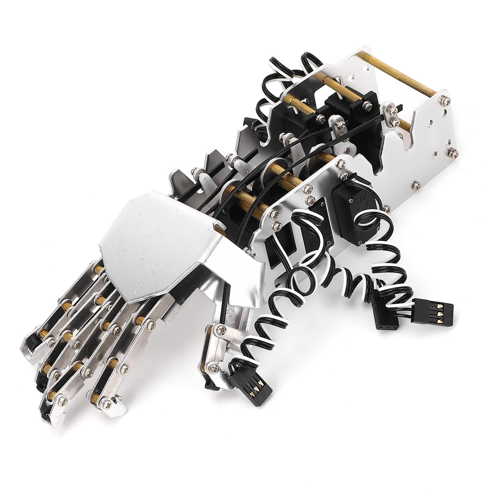 Cocoarm Zestaw Robota Ręcznego, Mechaniczna dłoń, Konstrukcja w Skali 1/1 z Ruchem Palców 180° i manipulacją 5 Palcami dla Entuzjastów Robotyki
