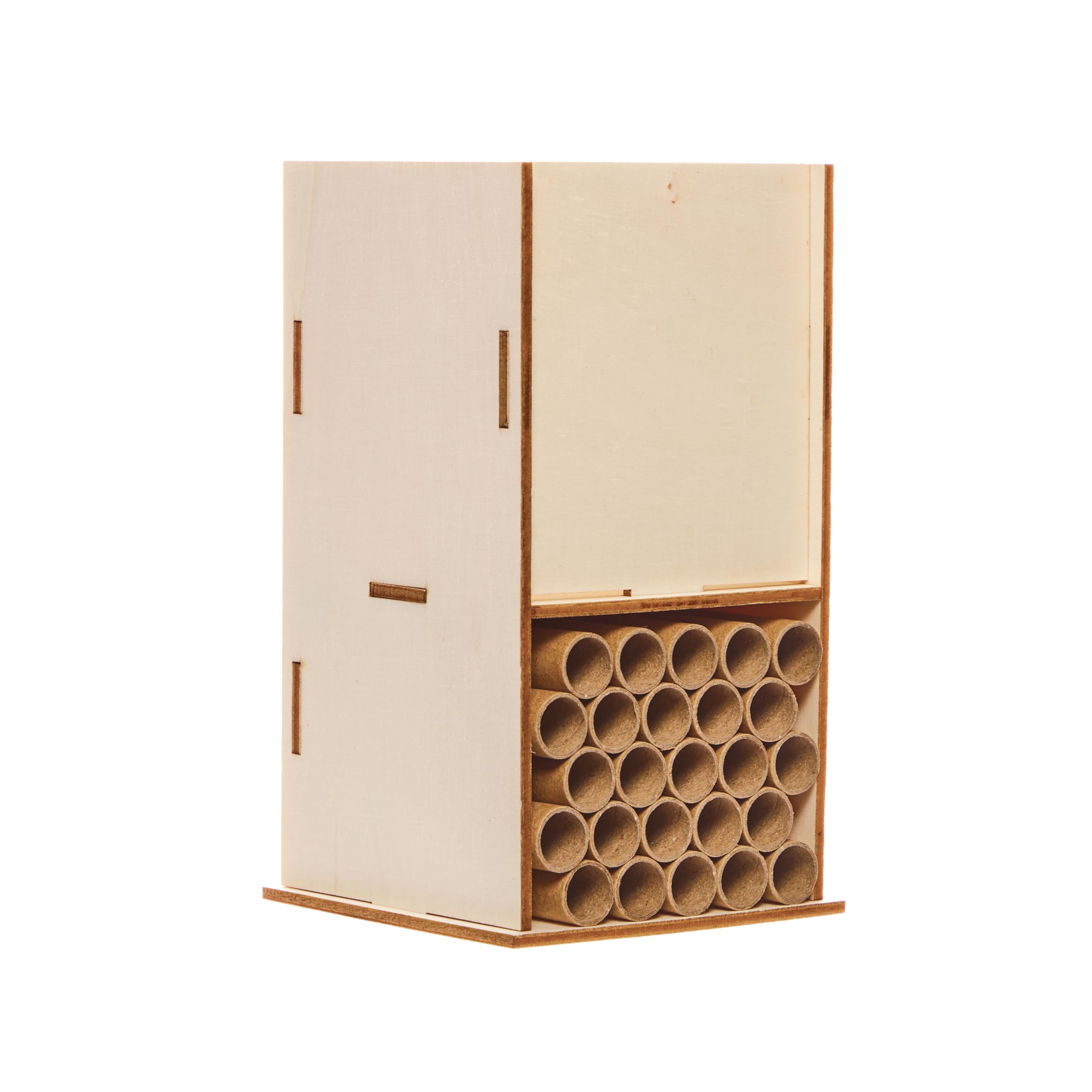 Baker Ross FX944 – Kit Casa Per Insetti E Vaso Da Fiori In Legno, 2 Pezzi – Attività Creativa Per Bambini 5+, Compensato 3 Mm, 8,5x15 Cm - 4