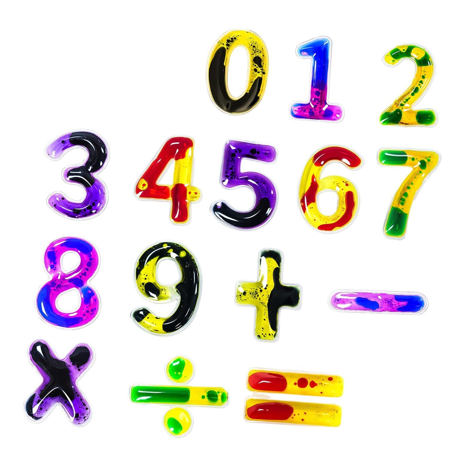 Wmqbjta 15x Sensory Gel Liquid Toy, Sensory Toy, Fidgety Fluid Movement Toys, Girls