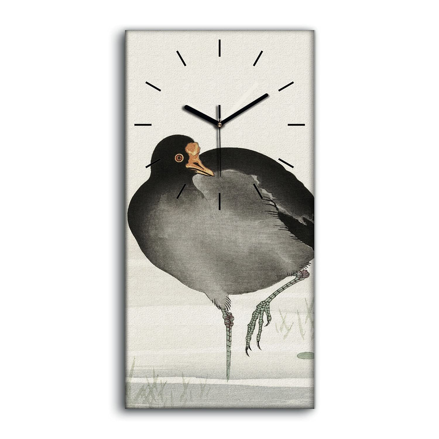 Horloge sur toile silencieuse pour stopper le tic-tac dans la chambre 30x60