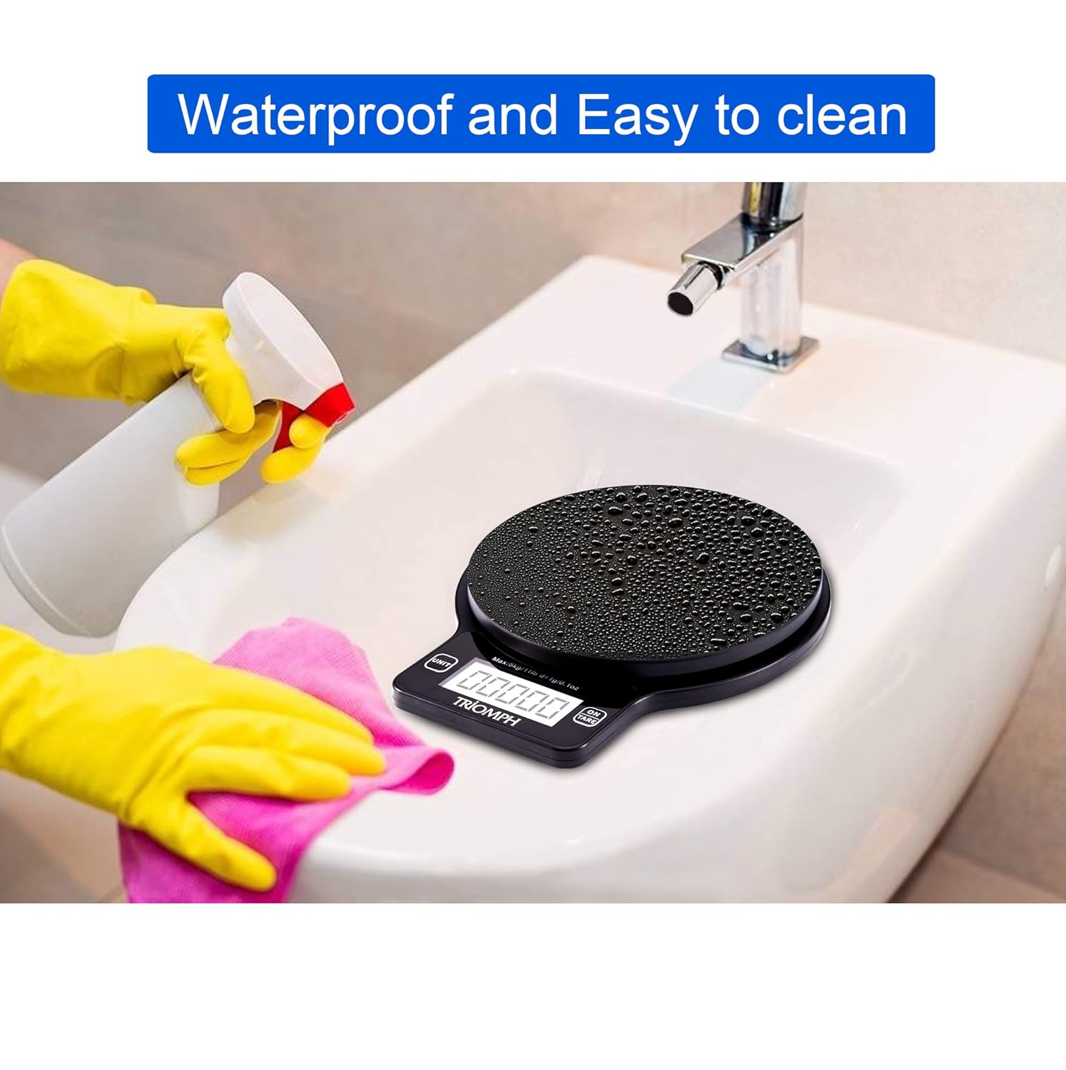 Lowest Price Triomph Digital Kitchen Scale, High Accuracy Multifunction Food Scale, Cooking Scale with 0.1oz/ 1 g Increment, 11 lb/5 kg Capacity, Black ( Batteries Included) Exclusive Discount 80% Offer Triomph Digital Kitchen Scale, High Accuracy Multifunction Food Scale, Cooking Scale with 0.1oz/ 1 g Increment, 11 lb/5 kg Capacity, Black ( Batteries Included)