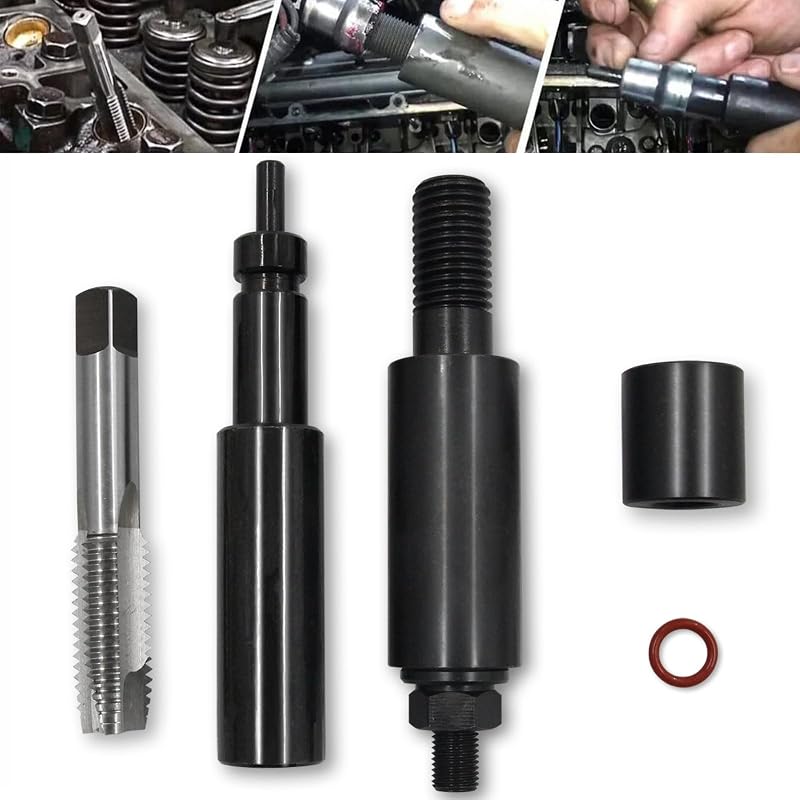 Kit de Ferramentas para Remoção e Instalação de Camisa ou Copo de Injetor para Ford Powerstroke 6.0L e 6.4L 2003–2010 jasperautopart