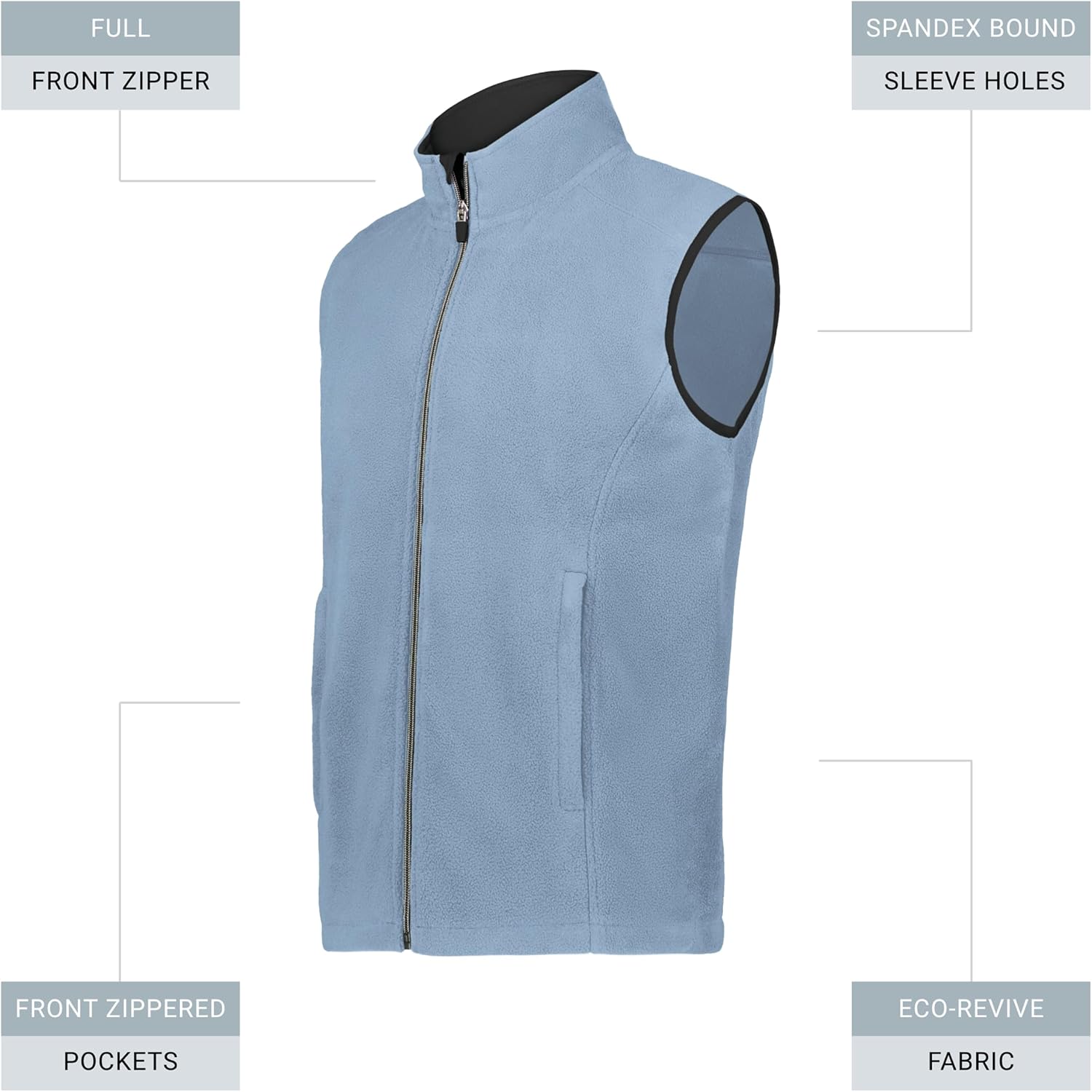 Augusta Sportswear Mens Augusta Sportswear Chill Fleece Vest 2.0 - Image 7
