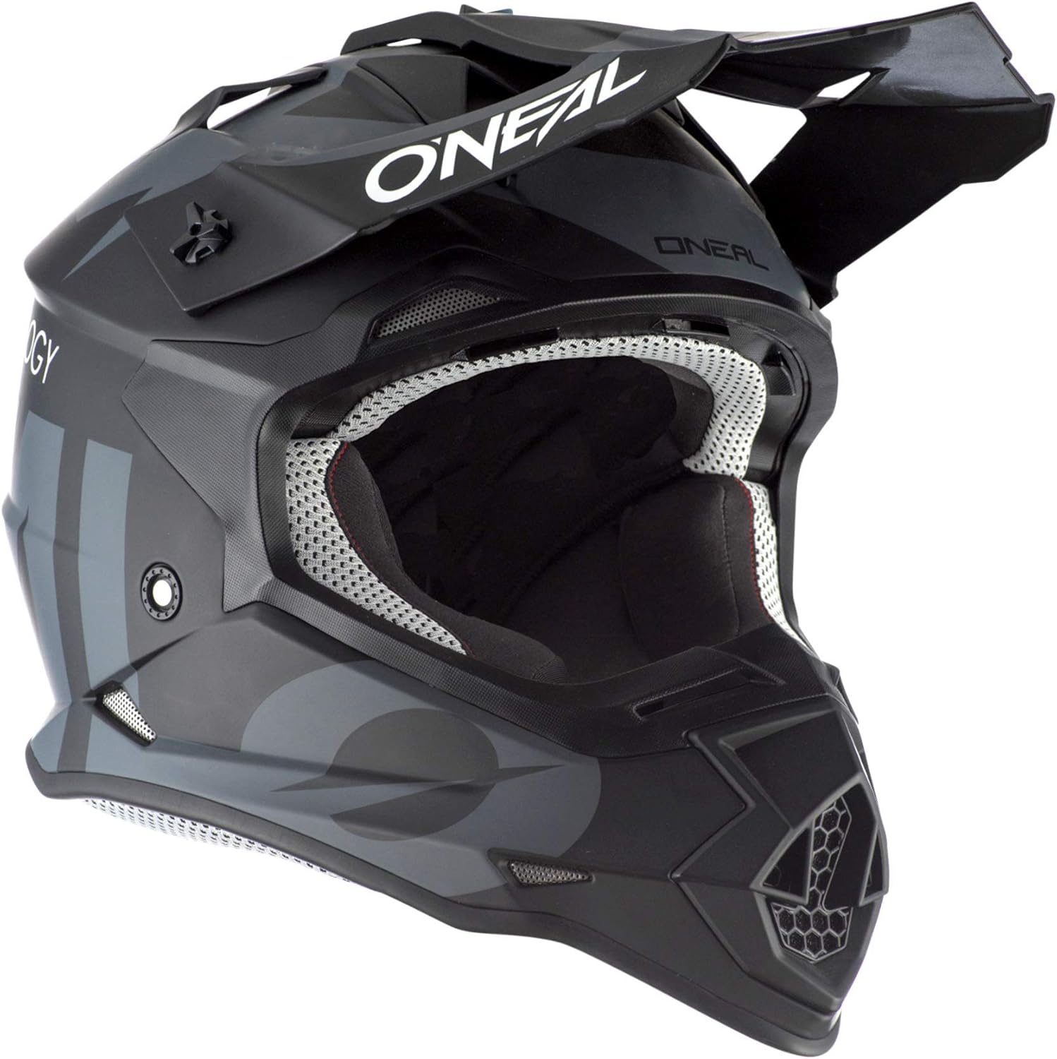 O'Neal 2 Series Adult Helmet Slick Black/Gray