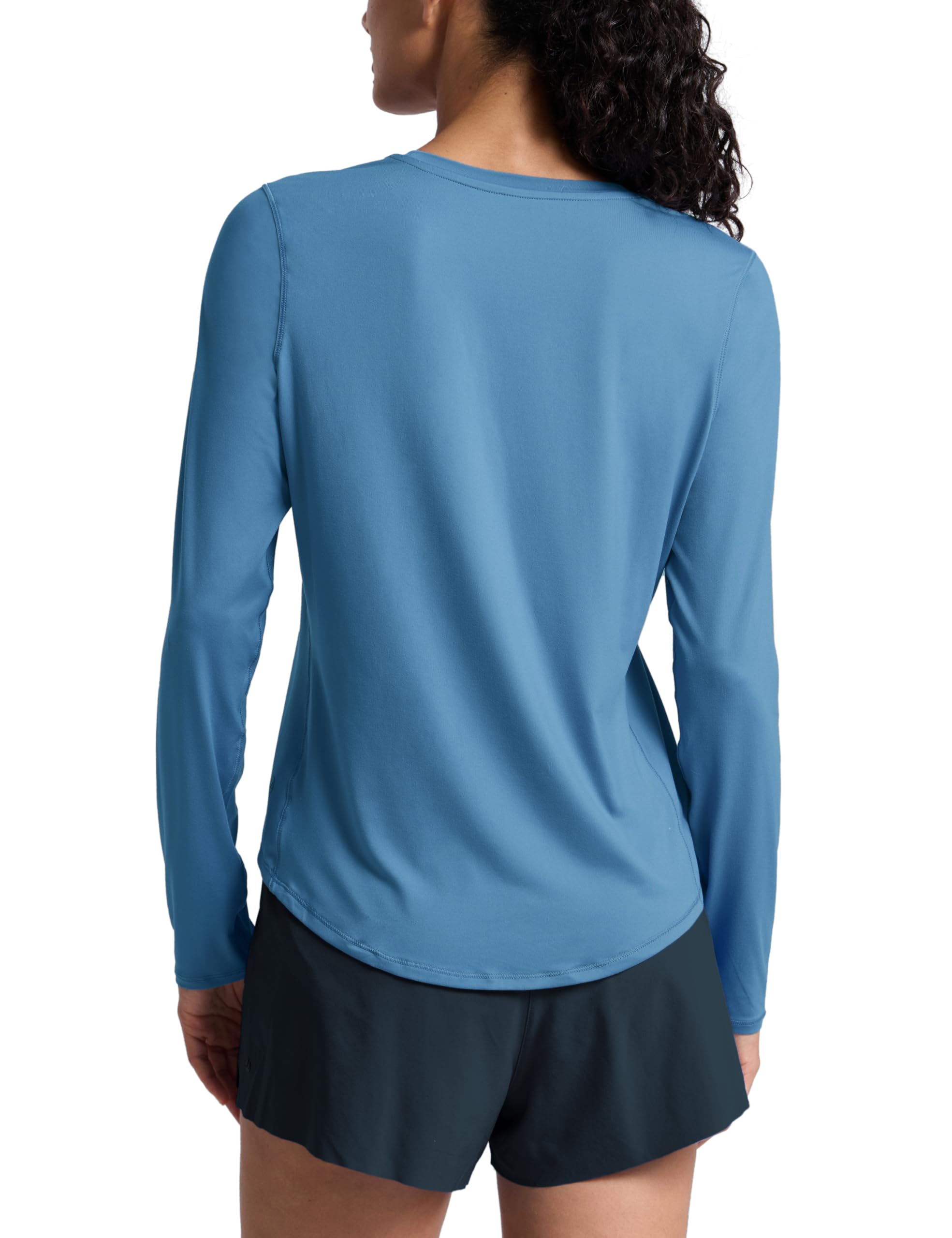 CRZ YOGA Lightweight Crewneck Long Sleeve Top