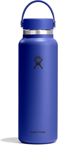 Miniatura 95 de Hydro Flask - Botella de agua de acero inoxidable aislada - Boca ancha con tapa flexible, sin derrame, a prueba de fugas y recargable de 40 oz