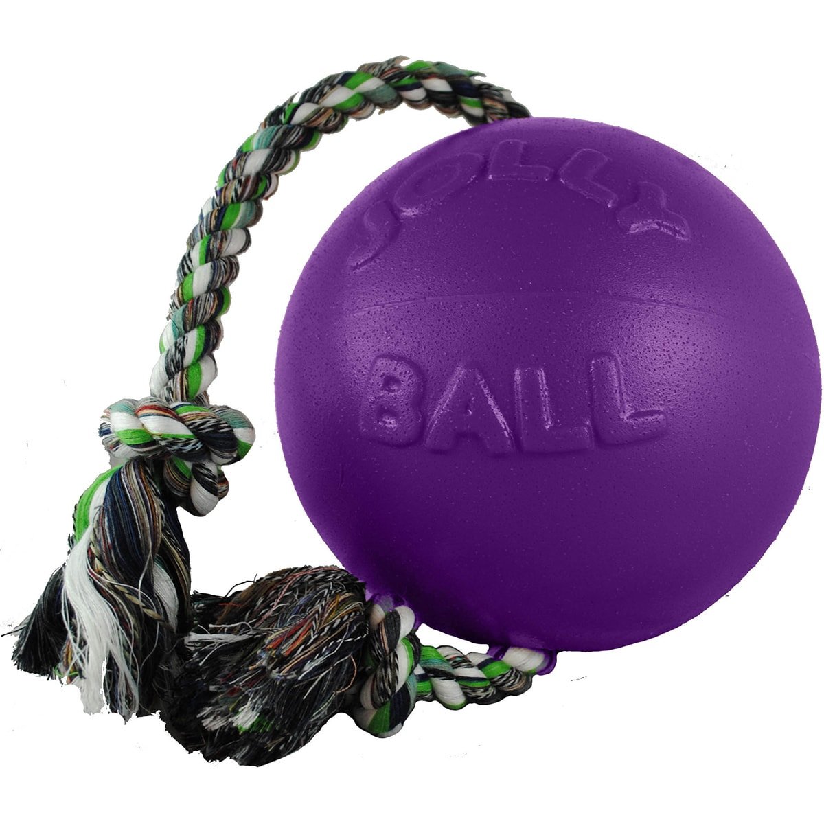 Jolly Pets Pelota Romp-n-Roll Juguete para perro Color: Arándano, Tamaño: 8 pulgadas