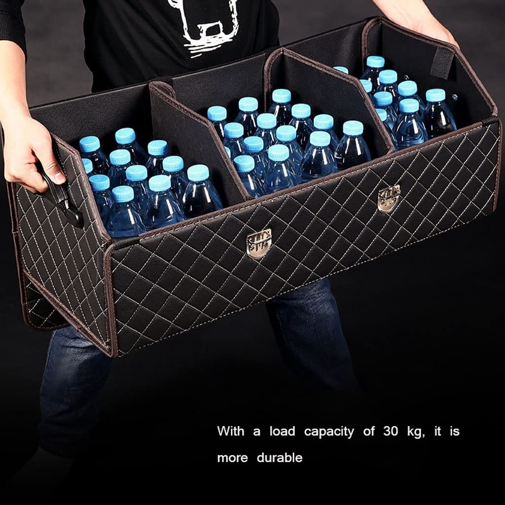 Caja de almacenamiento for maletero coche, plegable, resistente al agua, se adapta a cualquier necesidad organización en el vehículo