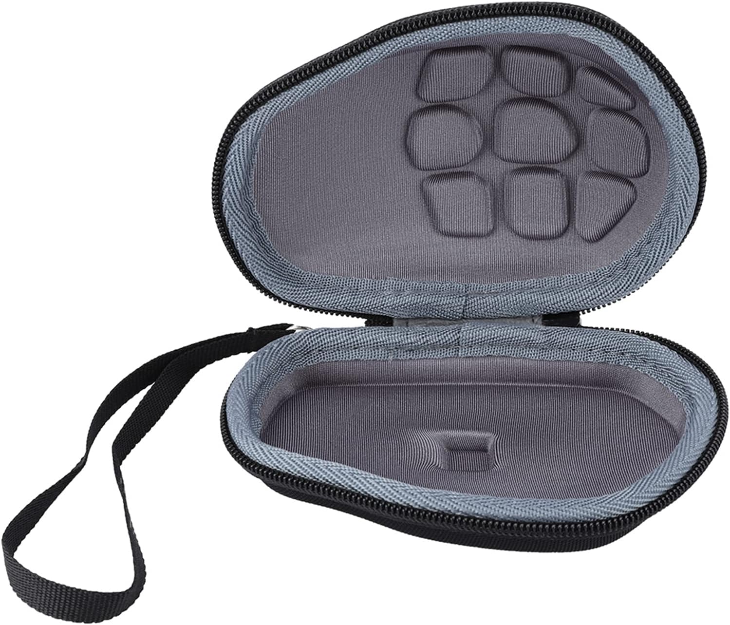 EVA Protective Mouse Case Carrying Pouch Cover Bag for Logitechs MX Master MX Master 2S Portable Hand Strap Luxury Fashion Soft Foam Waterproofing Anti Fall Black