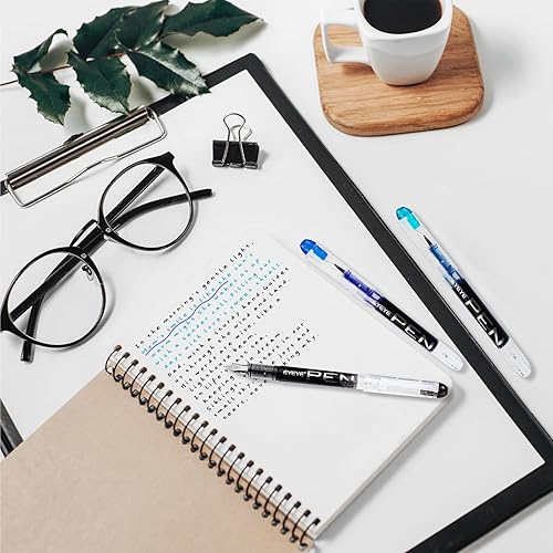 Miniatura 7 de Pluma estilográfica desechable para escribir 8 colores surtidos bolígrafo de tinta de punto ancho suministros de oficina para letras dibujo a mano