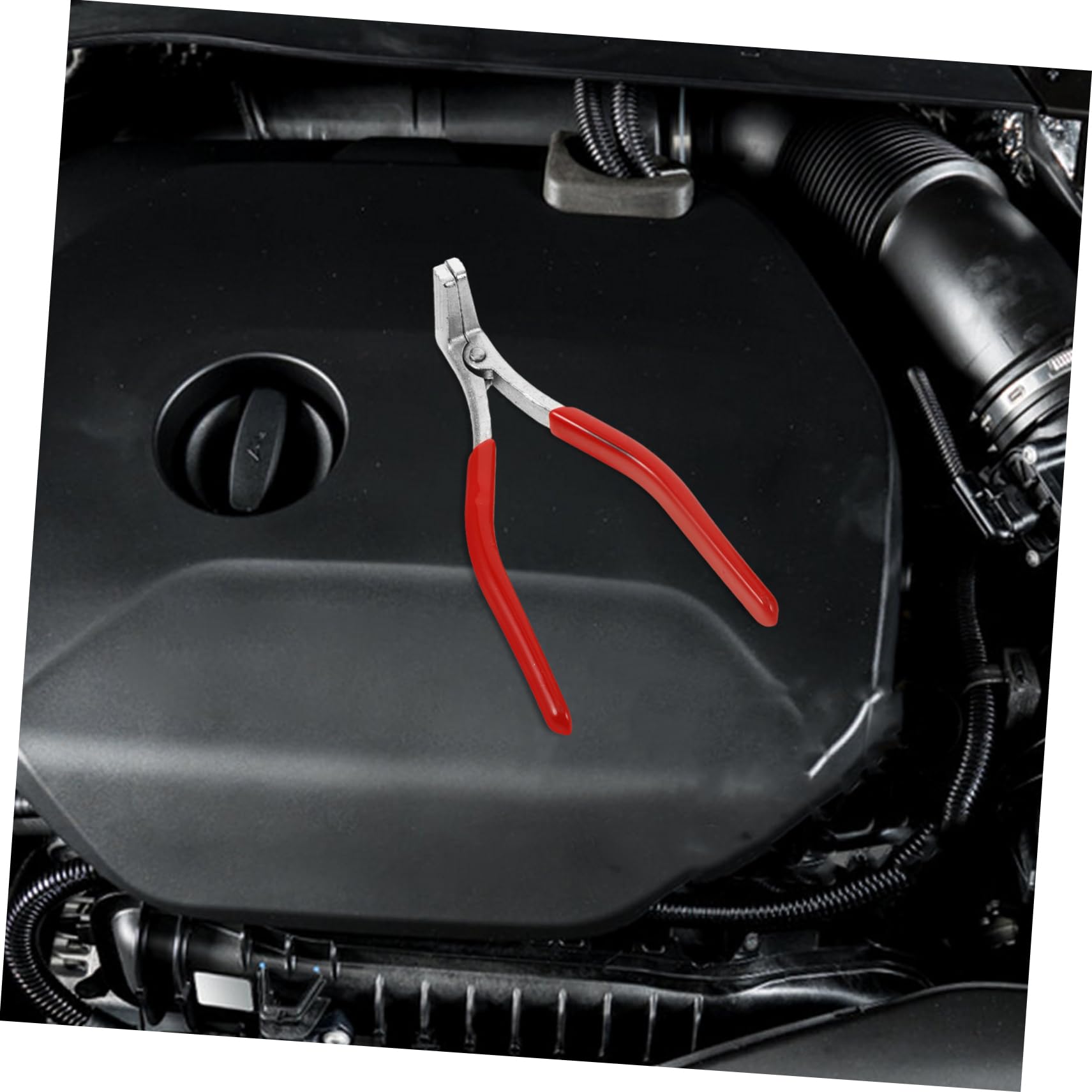Amosfun Pince à Batterie Portable en Acier Robuste pour Cosse Batterie Voiture, Outil de Réparation Facile à, pour Réparation Automobile