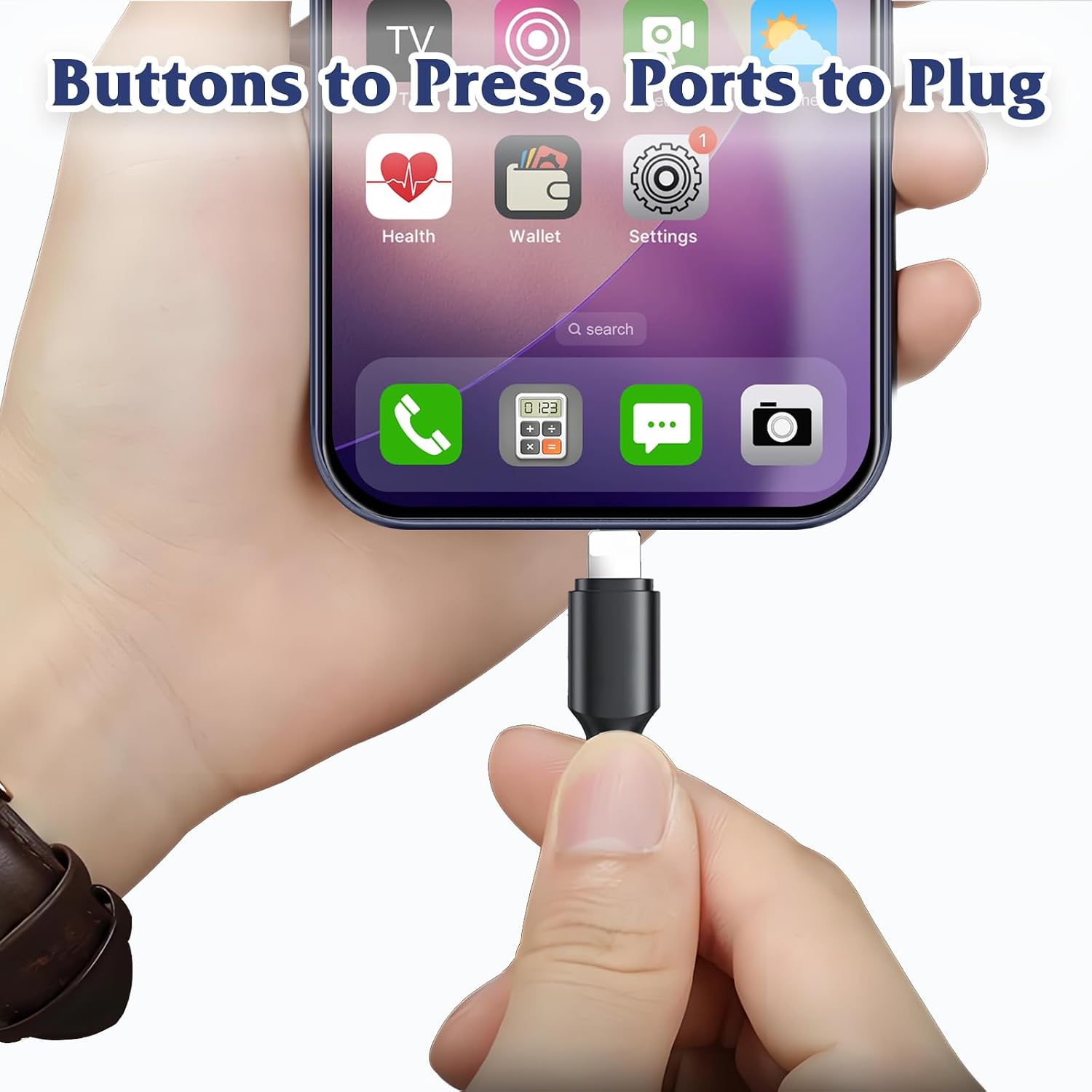 Dummy Fake Phone Model, Looks Like The Real Phone Compatible with Phone 17 Pro, for Cell Phone Store Display or Send a Toy Phone 17pro for Kids (Dark Blue Rainbow Front)