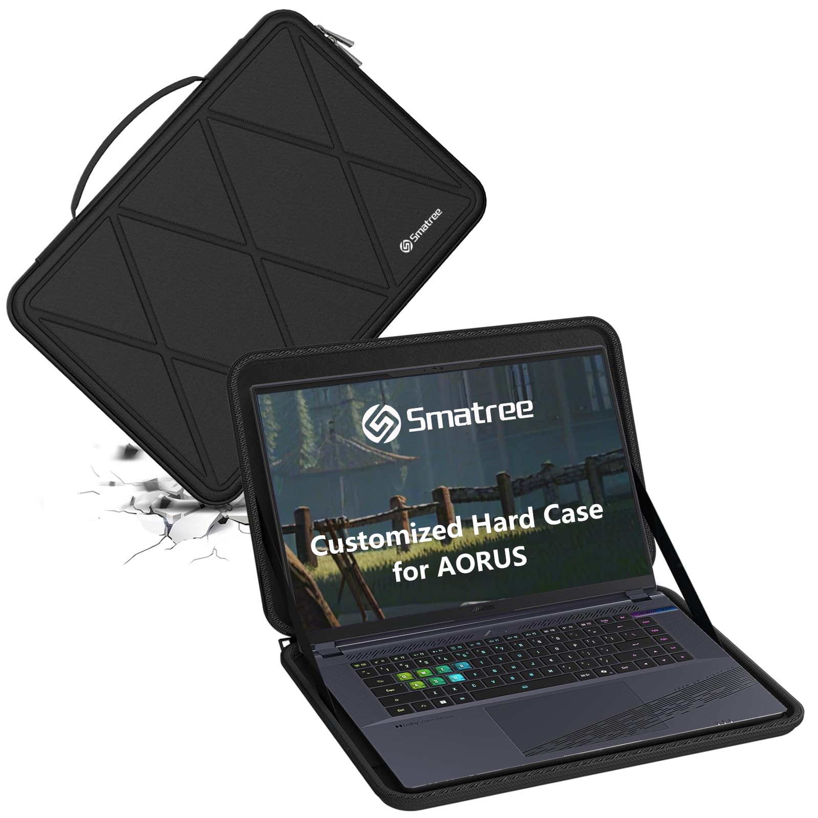 Étui pour GIGABYTE AORUS 16X évitant les rayures et les chocs