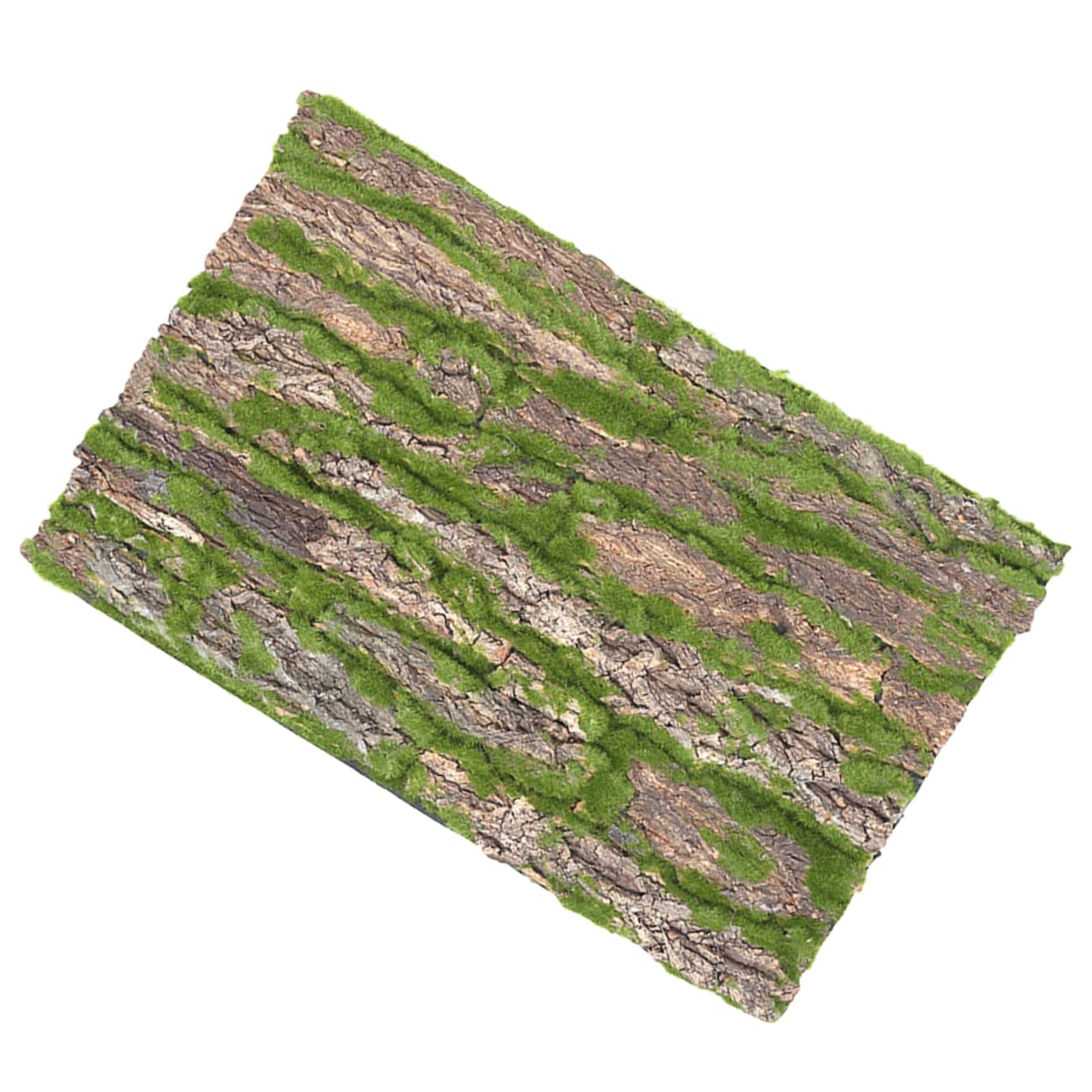 Yardenfun Aquarium Décor Background Board Reptile Terrarium Decor Vivid Landscape Bark for