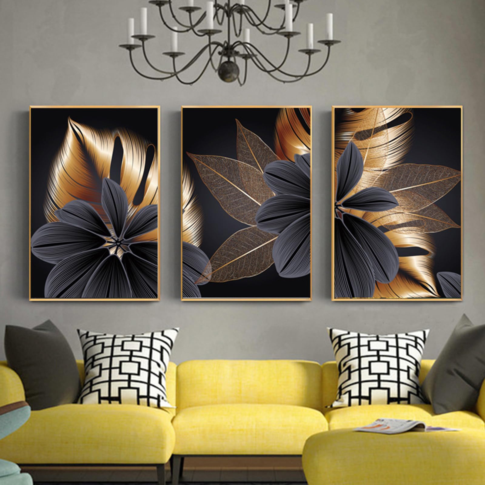 UGZDEA Abstract Canvas Poster - Image 3