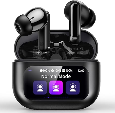 Thunelec Earbuds (ANC/ENC, Touch Screen, 50H)