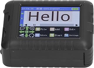 Marhynchus Handheld Inkjet Printer with Touch Screen 4 Core CPU Rechargeable Code Printer for QRCode Barcode Date