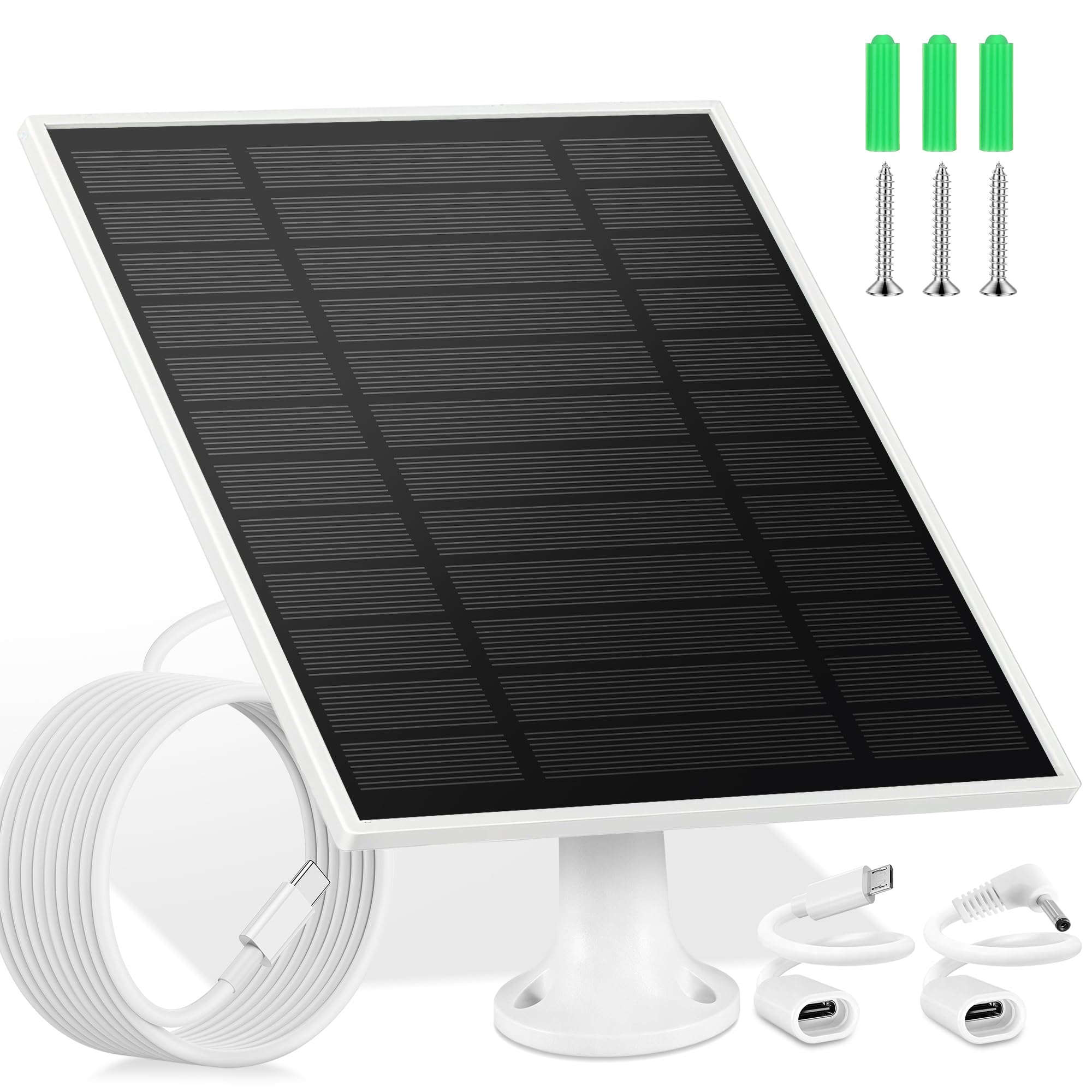 KEPEAK Small Solar Panel for Ring Camera Outdoor