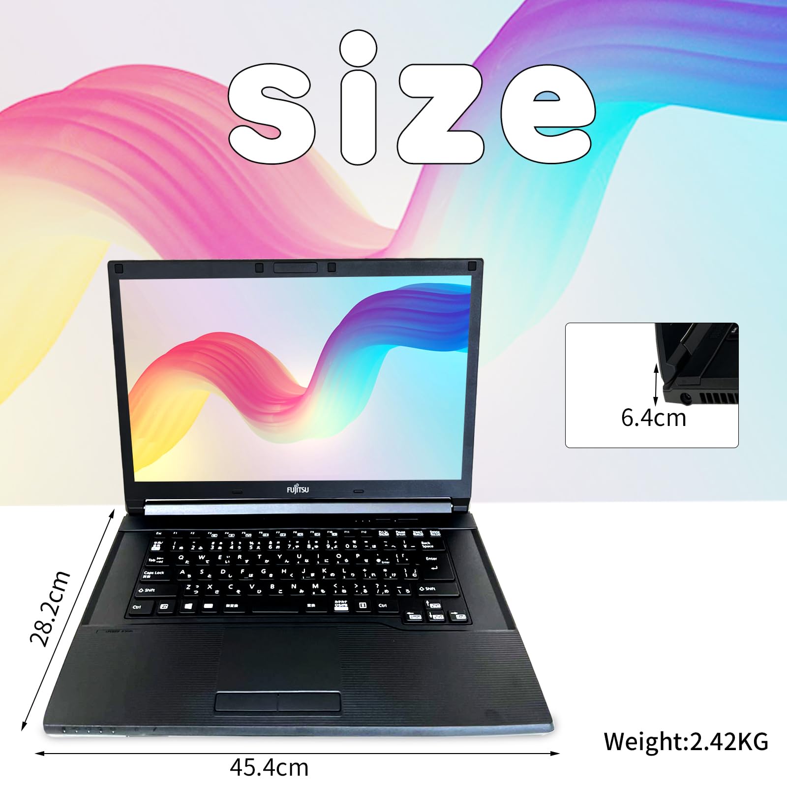 Amazon.co.jp: 【整備済み品】 富士通 ノートPC [ PCステージ W.R.K