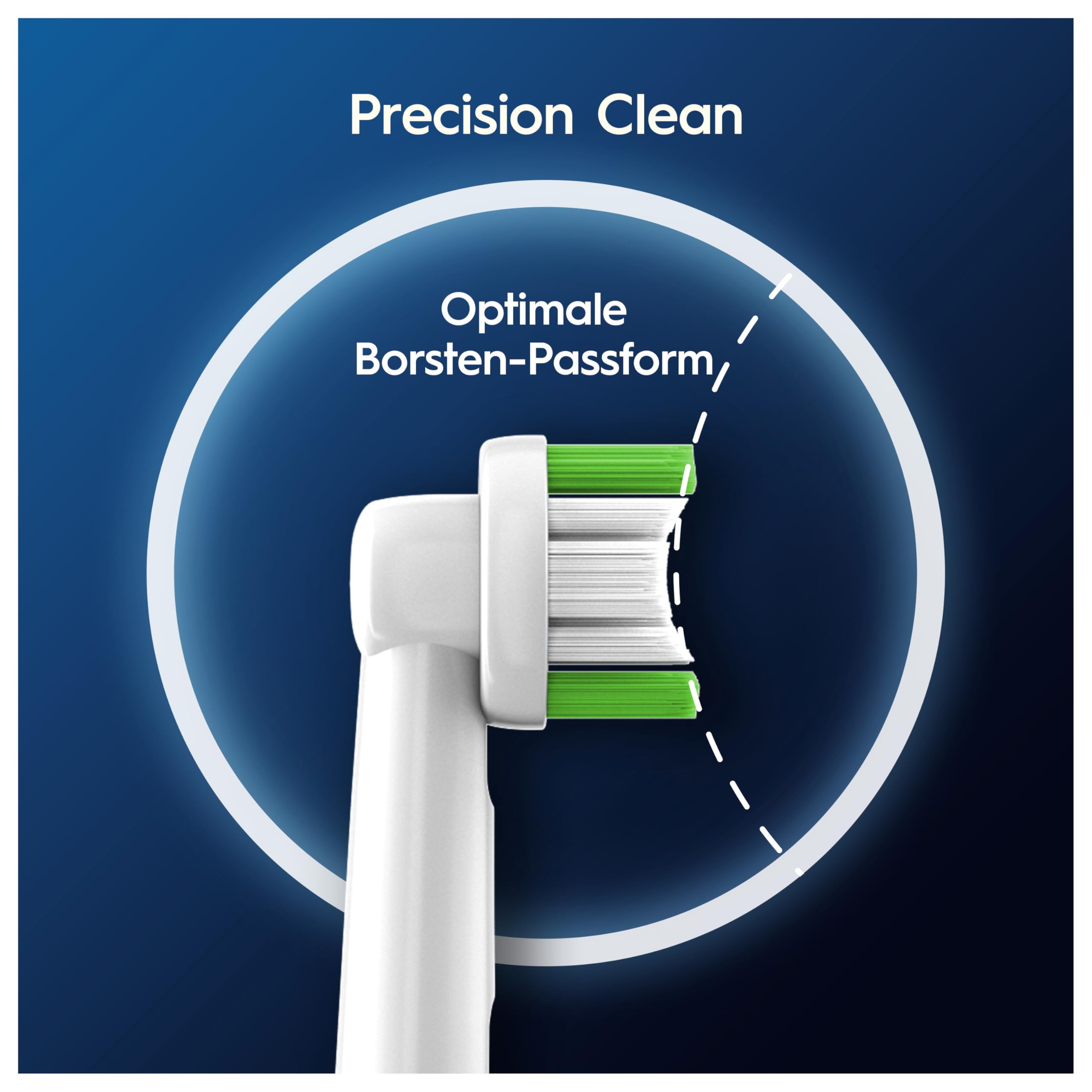 Oral-B Aufsteckbürsten PRO Precision Clean, Weiß, 12 Stück | Original Zahnbürstenaufsatz für Elektrische Zahnbürste, Zahnreinigung für täglich frischen Atem