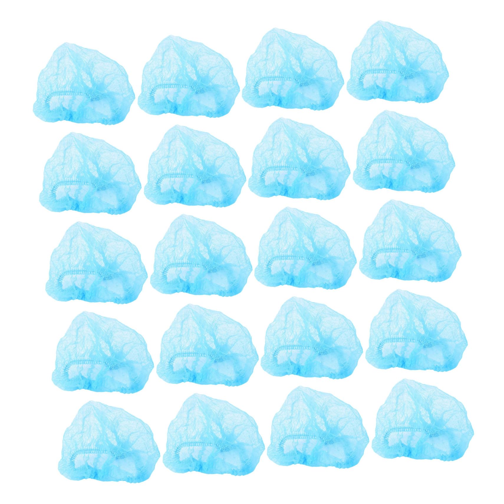 EXCEART 20 Pezzi Cappello Usa e Tappo Copricapo Per Tappetti Usa e Cuffie Per Usa e Usa e Tappo Bidet Cappucci Non Tessuti Cuffie Da Usa e Getta Trucco