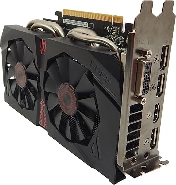 ASUS STRIX GeForce GTX 960 Overclocked 2 GB DDR5 128-bit DisplayPort HDMI 2.0 DVI-I Graphics Card
