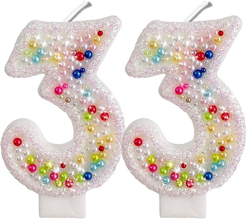 Miniatura 291 de Velas de números con purpurina de oro rosa de 2.8 pulgadas, muchos colores, regalos de cumpleaños de 22 años, velas de cumpleaños, velas de números