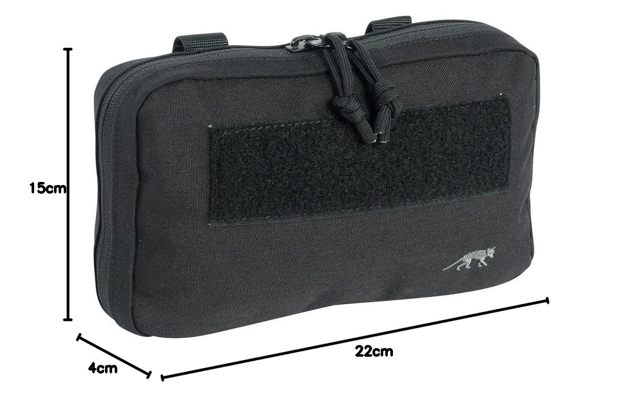 Tasmanian Tiger TT Leader Admin Pouch organizer plecak dodatkowa kieszeń z wieloma kieszeniami wsuwanymi na małe akcesoria i EDC, kompatybilny z Molle
