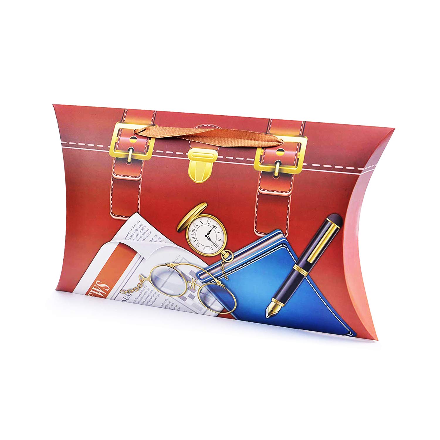 Paper Pep Packaging Collection Curved Series Watch Small Paper Bag Pack