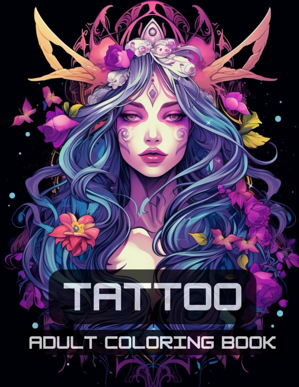 Tattoo: Adult Coloring Book